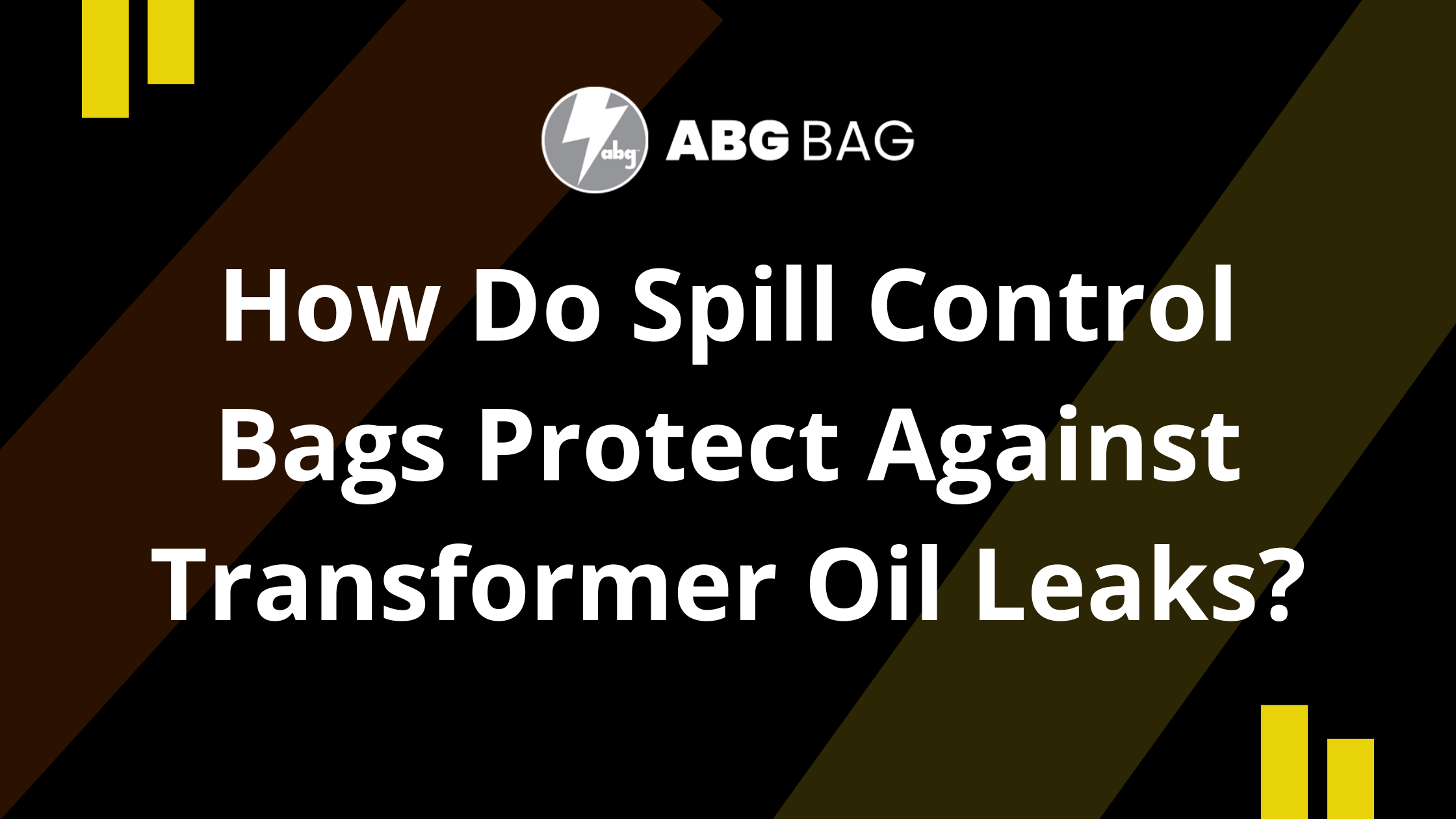Spill Control Bags