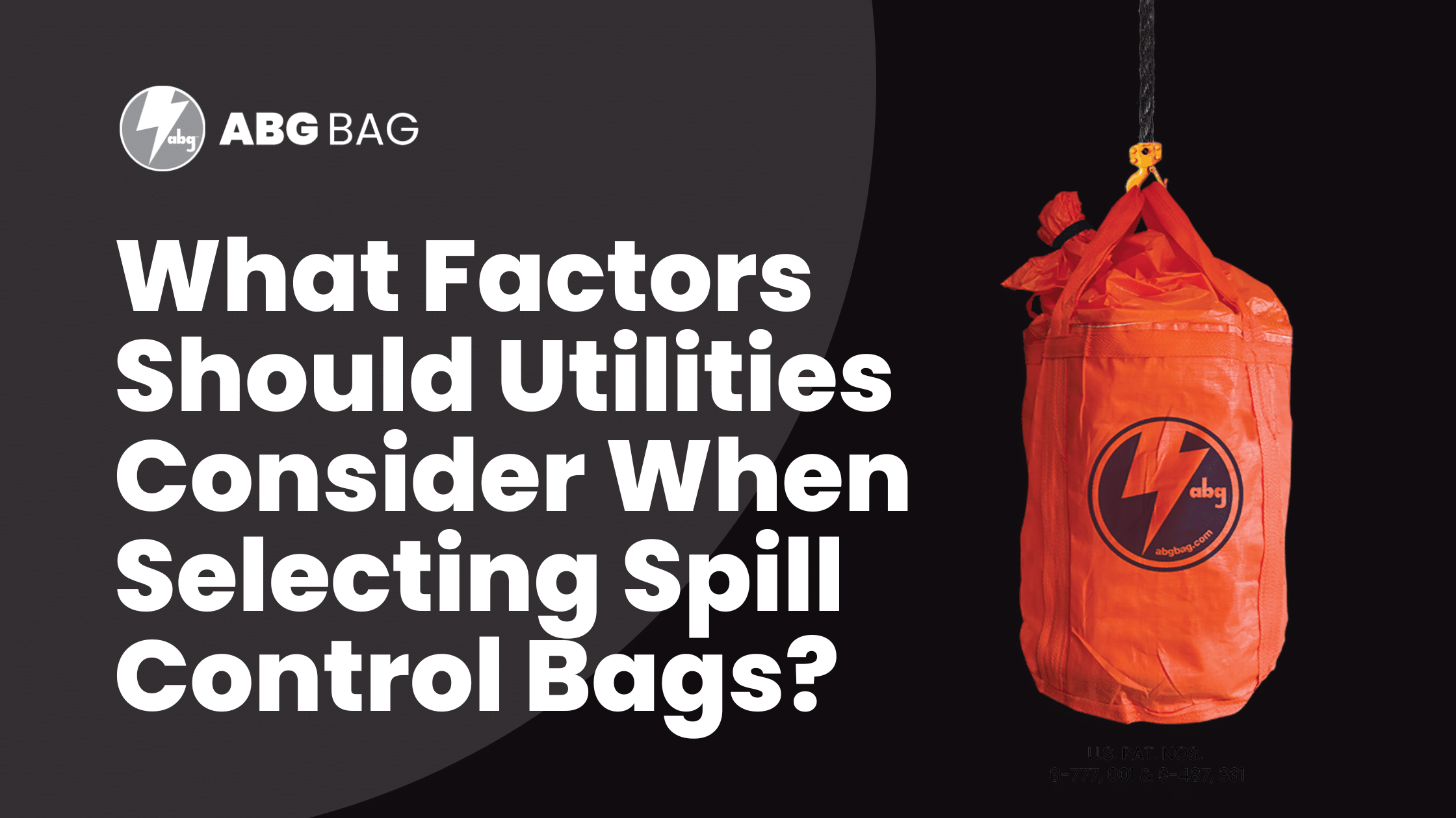 Spill Control Bags